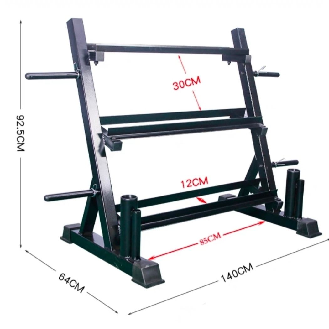 更新:79769573-97 啞鈴架 冇包啞鈴槓鈴鐵餅 dumbbell rack only #PDC 790821