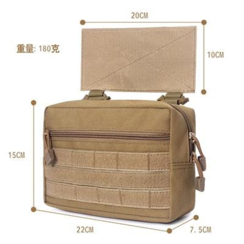 更新:79769570-95 (2pc/2件) 戰術跑步攀山露營背心背包腰包 military tactical wargame war game running bag #pdc 781404