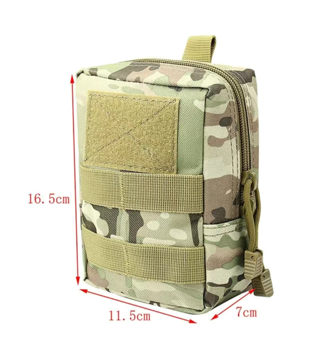 更新:79769570-95 (2pc/2件) 戰術跑步攀山露營背心背包腰包 military tactical wargame war game running bag #pdc 781404