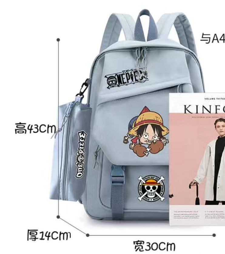 更新:79769496-88 背包背囊書包海賊王 One Piece bag #PDC 811843