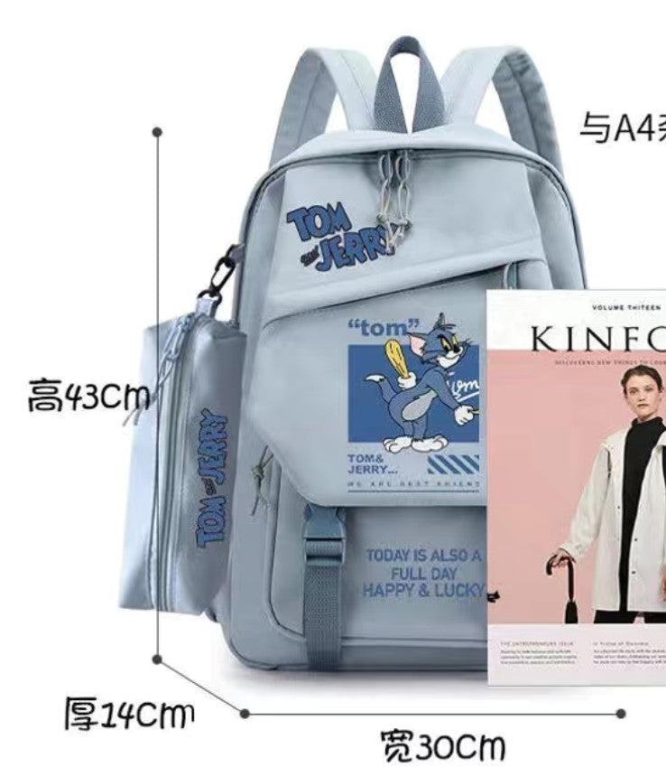 更新:79769496-88 背包背囊書包Tom and Jerry bag #PDC 811843