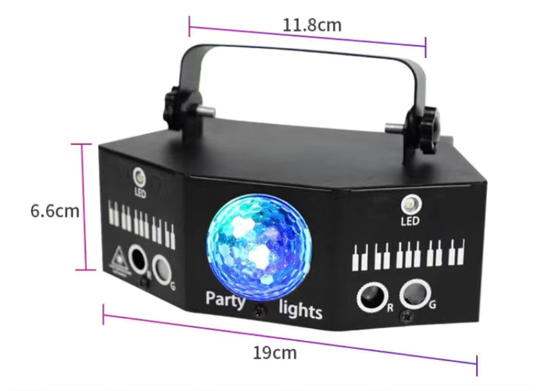 更新:79769487-96 舞台燈光雷射led激光閃頻燈 disco lazer lighting party light #pdc 800803