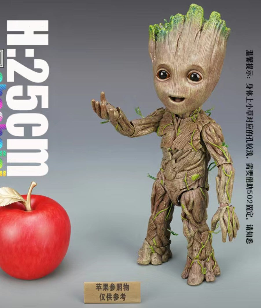 更新:79769393-98 動漫擺設銀河護衛隊樹人galaxy groot decoration #pdc 461405