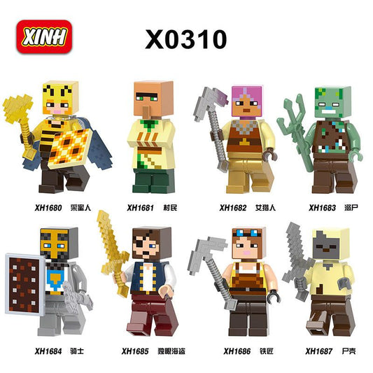 更新:79769574 套裝積木人仔我的世界 minecraft minifigure minifigures #pdc 972011
