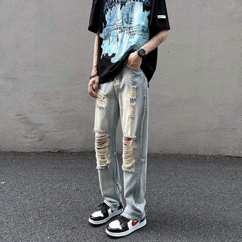 更新:79769574 (2pc/2件) 牛仔褲工人褲工裝褲寬鬆褲休閒褲類別 jeans pants overall #pdc 991010