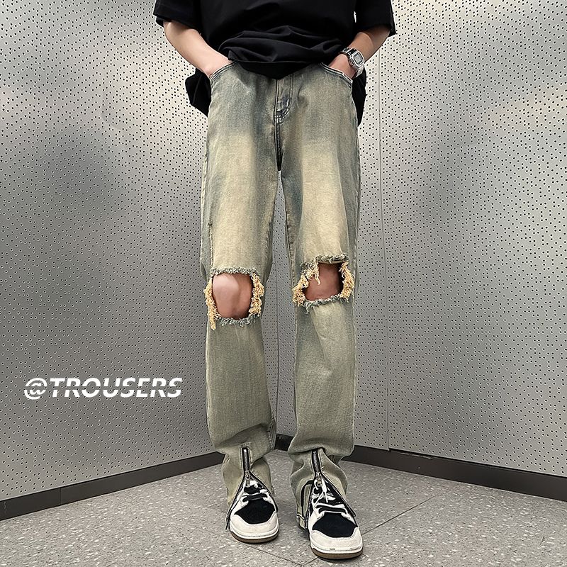 更新:79769574 (2pc/2件) 牛仔褲工人褲工裝褲寬鬆褲休閒褲類別 jeans pants overall #pdc 991010