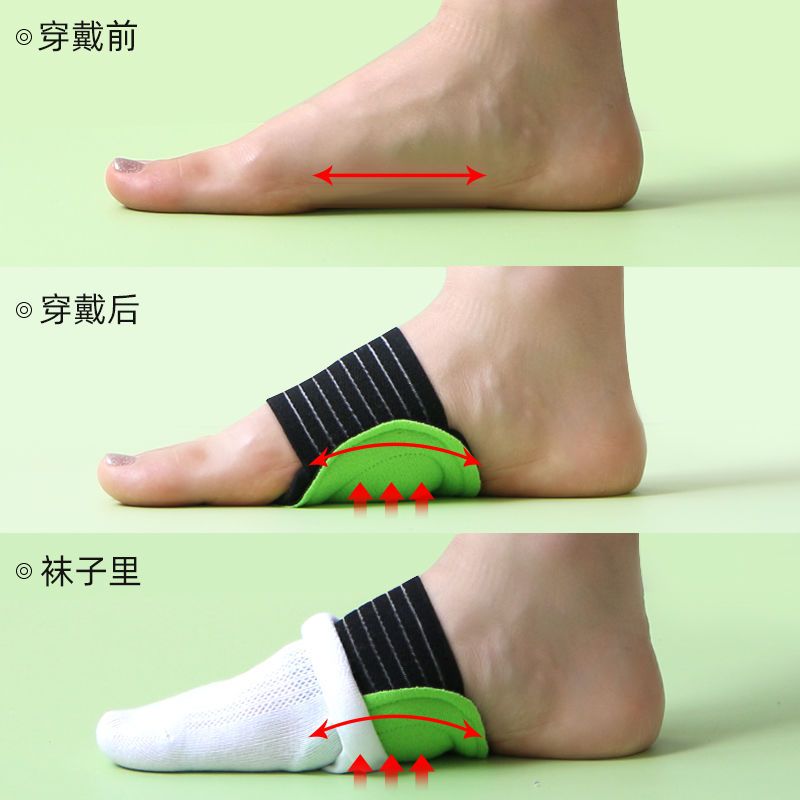 更新:79769574 (4pair/4對) 運動扁平足鞋墊 flat foot insoles #PDC 801435