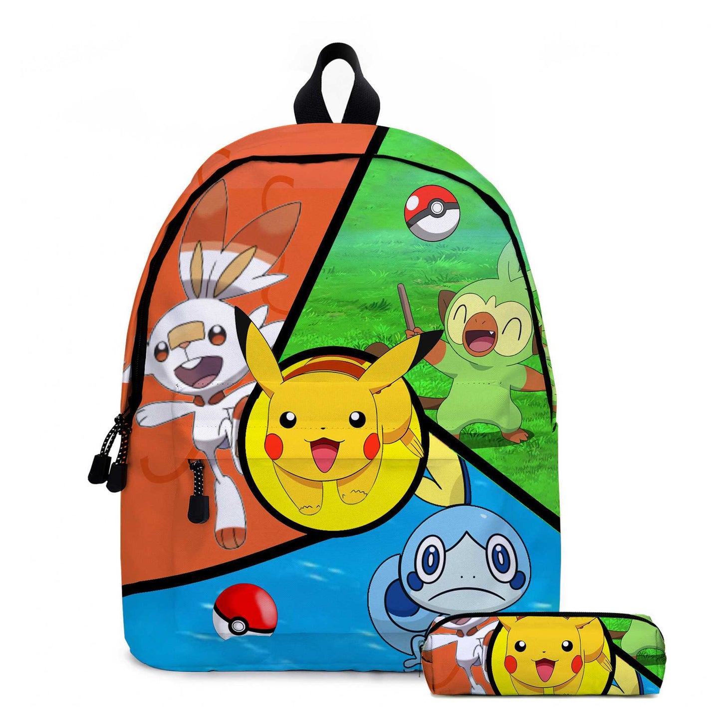 更新:79769574 背包背囊書包寵物小精靈比卡超 pokemon bag #PDC 941652