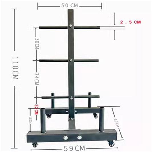 更新:79769573-96 鐵餅槓鈴架冇包槓鈴鐵餅 barbell rack only #pdc 990829