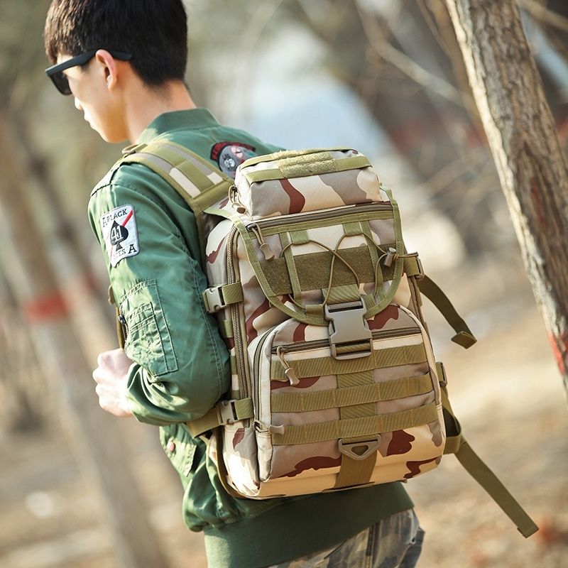 更新:79769573-95 戰術跑步攀山露營背囊背包腰包 military tactical wargame war game running bag #pdc 810839