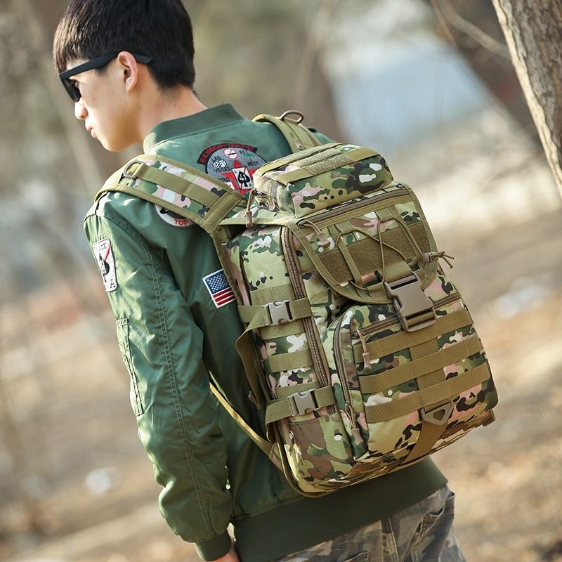 更新:79769573-95 戰術跑步攀山露營背囊背包腰包 military tactical wargame war game running bag #pdc 810839