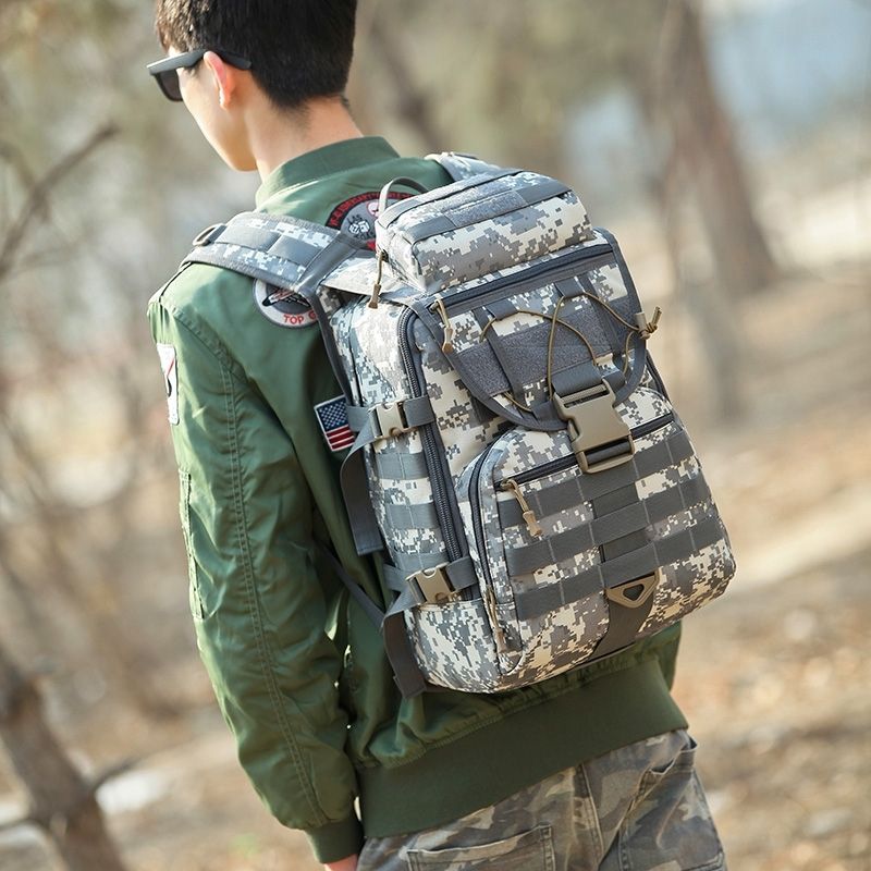 更新:79769573-95 戰術跑步攀山露營背囊背包腰包 military tactical wargame war game running bag #pdc 810839