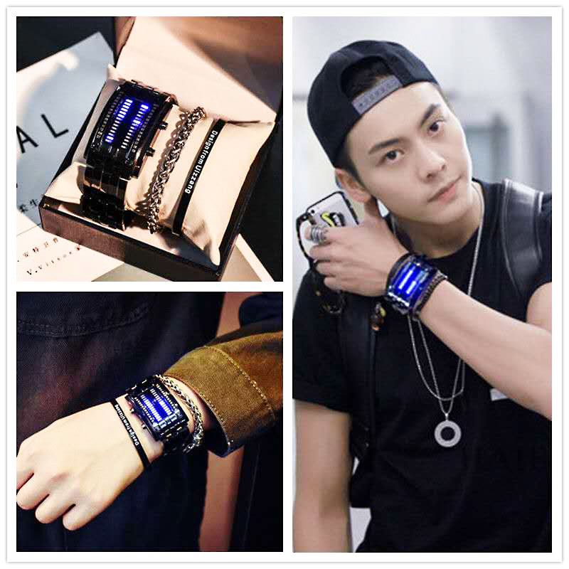 更新:79769573-91 (2pc/2隻) 手錶 LED toy watch #PDC 670918