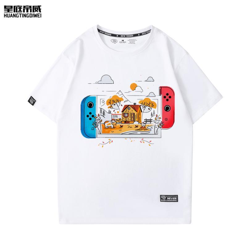 更新:79769573-90 (2pc/2件) 成人任天堂紅白機nintendo ps station switch tee #PDC 581014