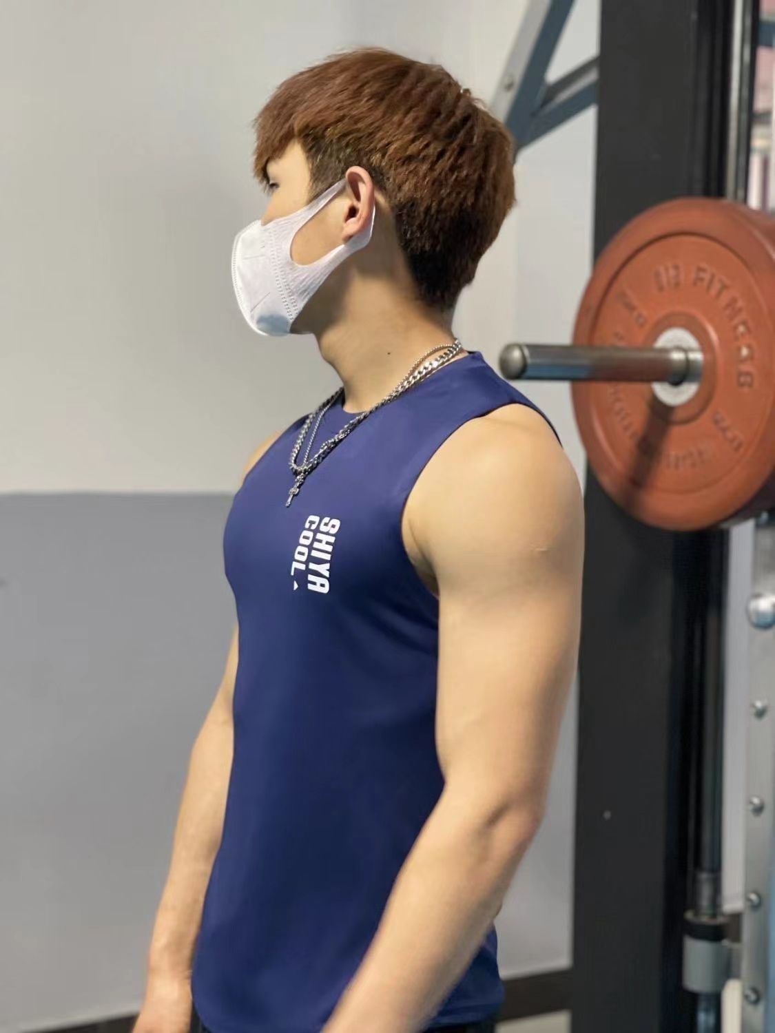 更新:79769572-95 (2件/2pc) 健身背心衛衣外套gym exercise hoodie vest tee #pdc 631538