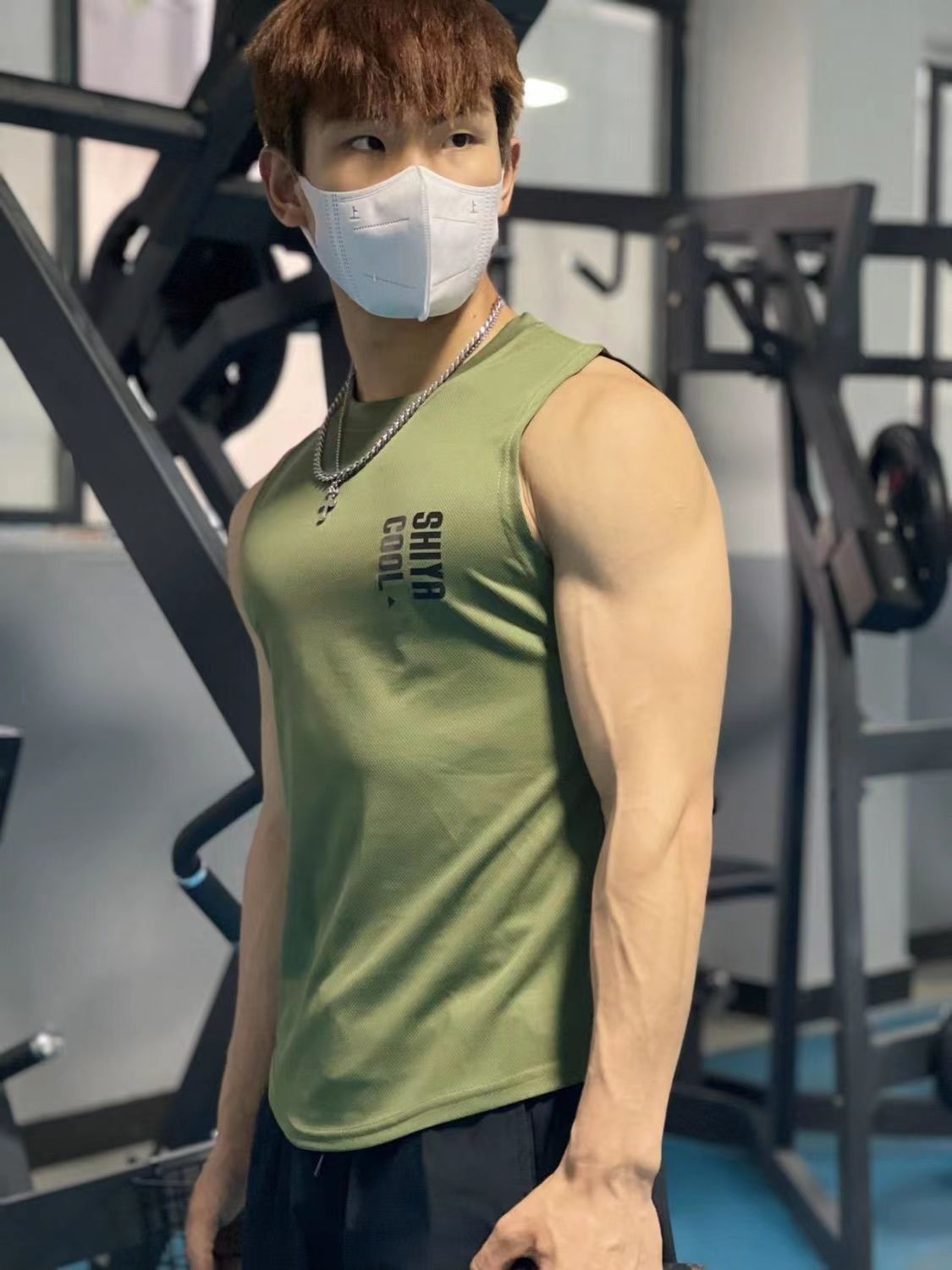 更新:79769572-95 (2件/2pc) 健身背心衛衣外套gym exercise hoodie vest tee #pdc 631538