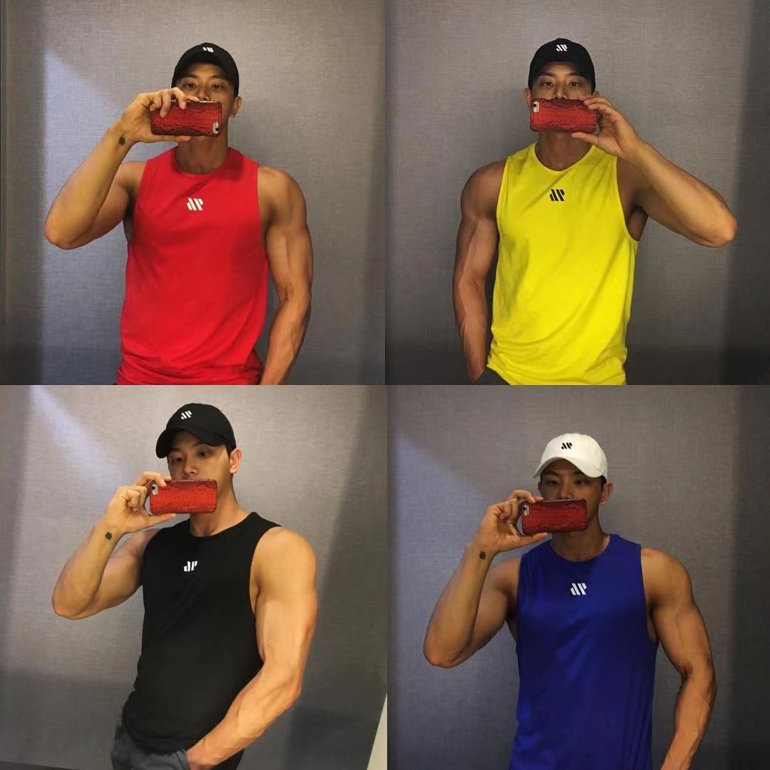 更新:79769572-95 (2件/2pc) 健身背心衛衣外套gym exercise hoodie vest tee #pdc 631538
