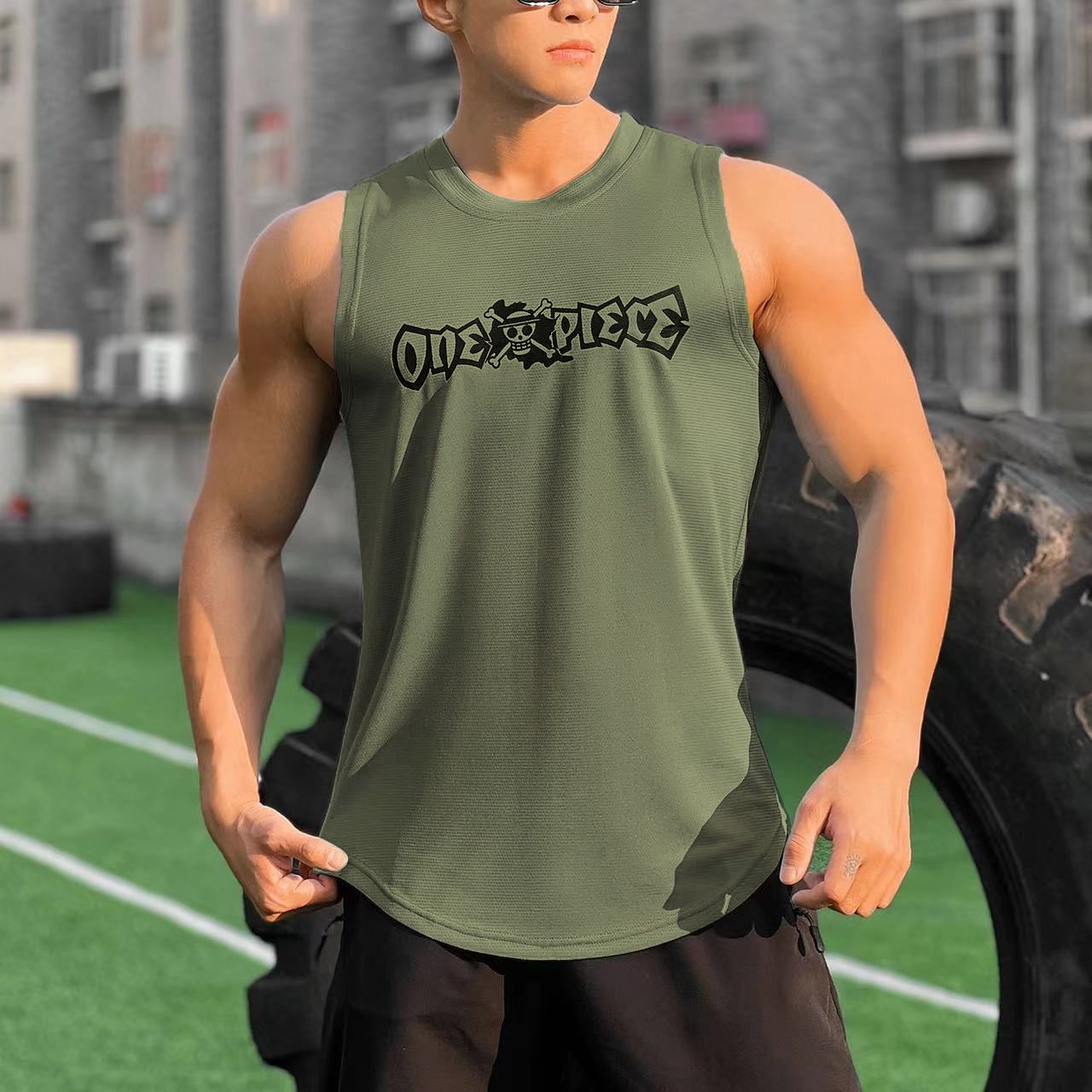 更新:79769572-95 (2件/2pc) 健身背心衛衣外套gym exercise hoodie vest tee #pdc 631538