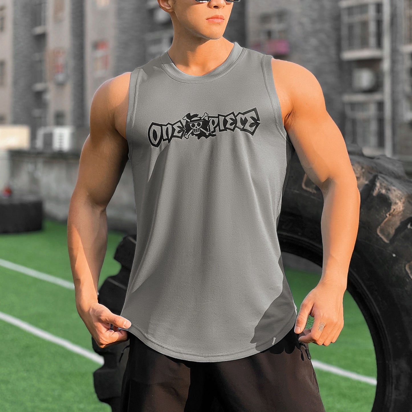 更新:79769572-95 (2件/2pc) 健身背心衛衣外套gym exercise hoodie vest tee #pdc 631538