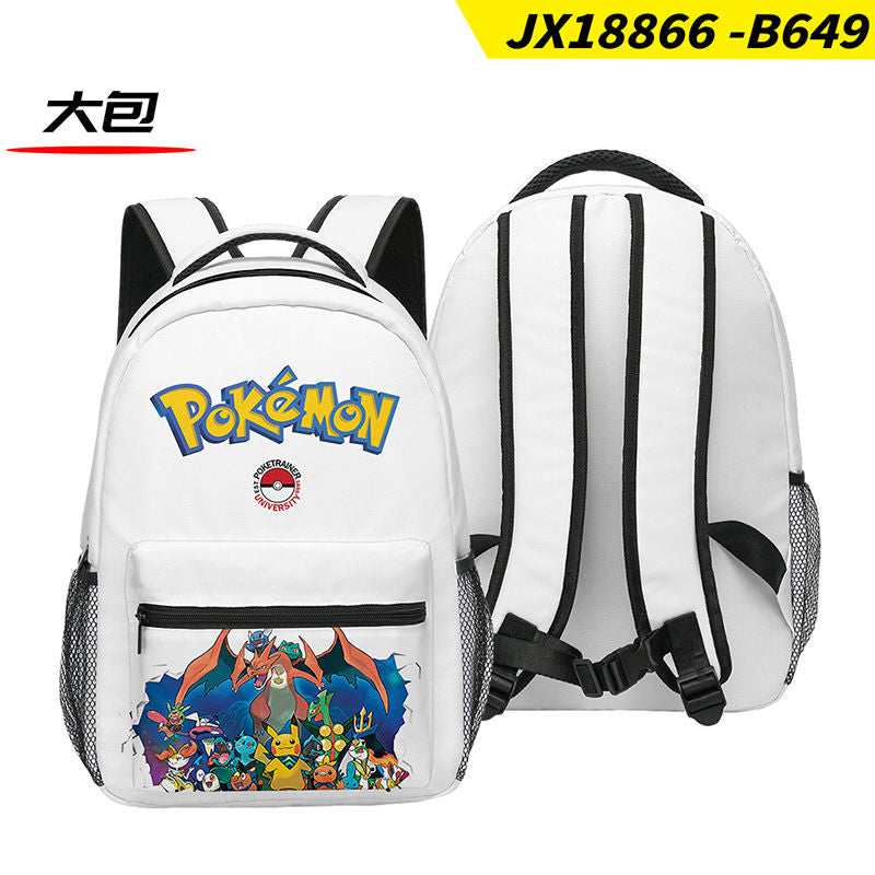 更新:79769571-90 背包背囊書包寵物小精靈比卡超 pokemon bag #PDC 810935