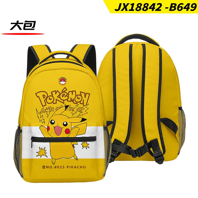 更新:79769571-90 背包背囊書包寵物小精靈比卡超 pokemon bag #PDC 810935