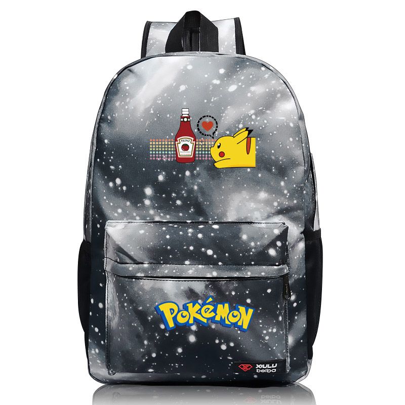 更新:79769571-90 背包背囊書包寵物小精靈比卡超 pokemon bag #PDC 810935