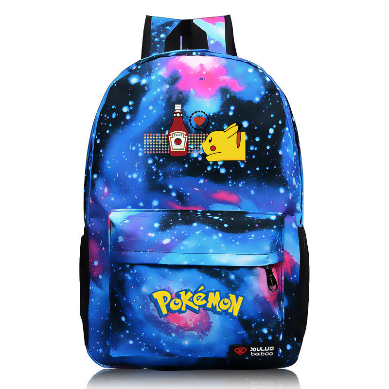 更新:79769571-90 背包背囊書包寵物小精靈比卡超 pokemon bag #PDC 810935