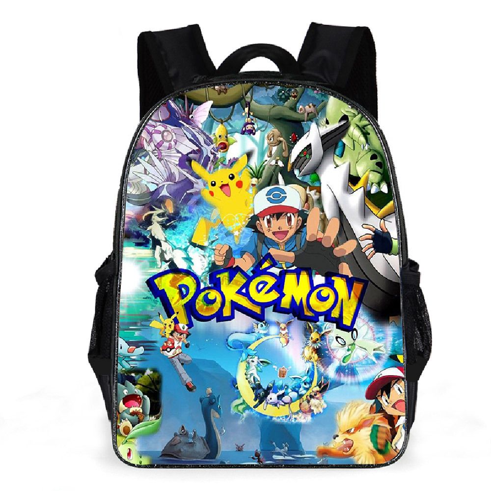 更新:79769571-90 背包背囊書包寵物小精靈比卡超 pokemon bag #PDC 810935