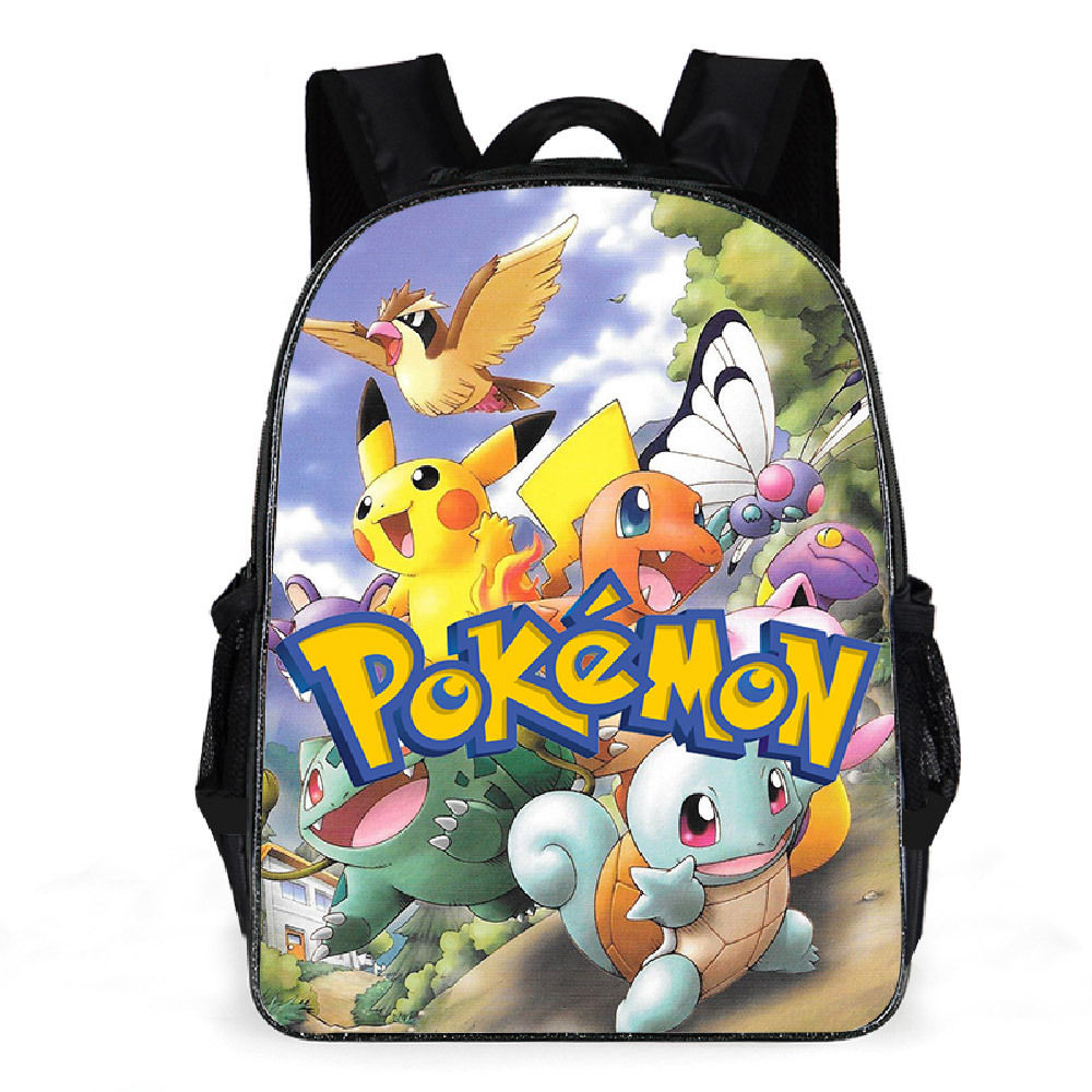 更新:79769571-90 背包背囊書包寵物小精靈比卡超 pokemon bag #PDC 810935