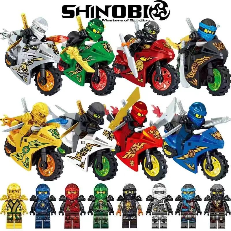 更新:79769571-89 套裝積木人仔幻影忍者 minifigure minifigures #pdc 971304