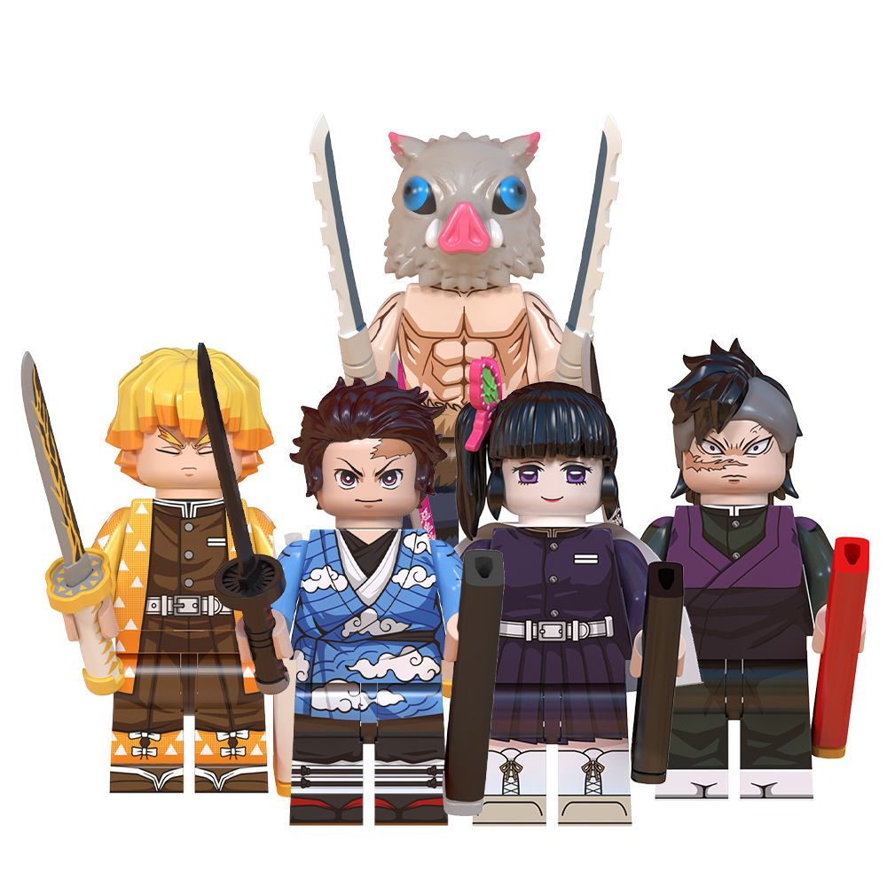 更新:79769571-89 套裝積木人仔鬼滅之刃demon slayer minifigure minifigures #pdc 971304