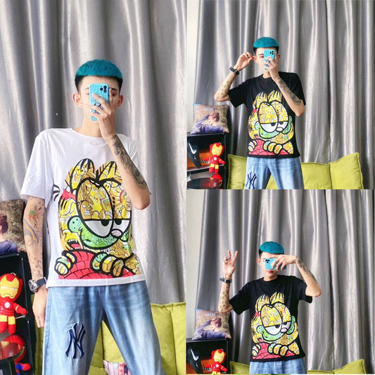 更新:79769571-87 (2pc/2件) 成人加菲貓Garfield tee #PDC 841923