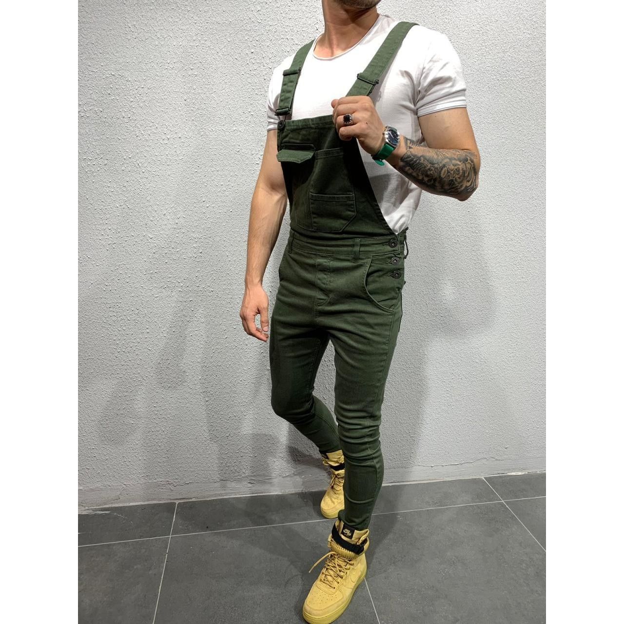 更新:79769570-94 (2pc/2件) 牛仔褲工人褲工裝褲寬鬆褲休閒褲類別 jeans pants overall #pdc 711425