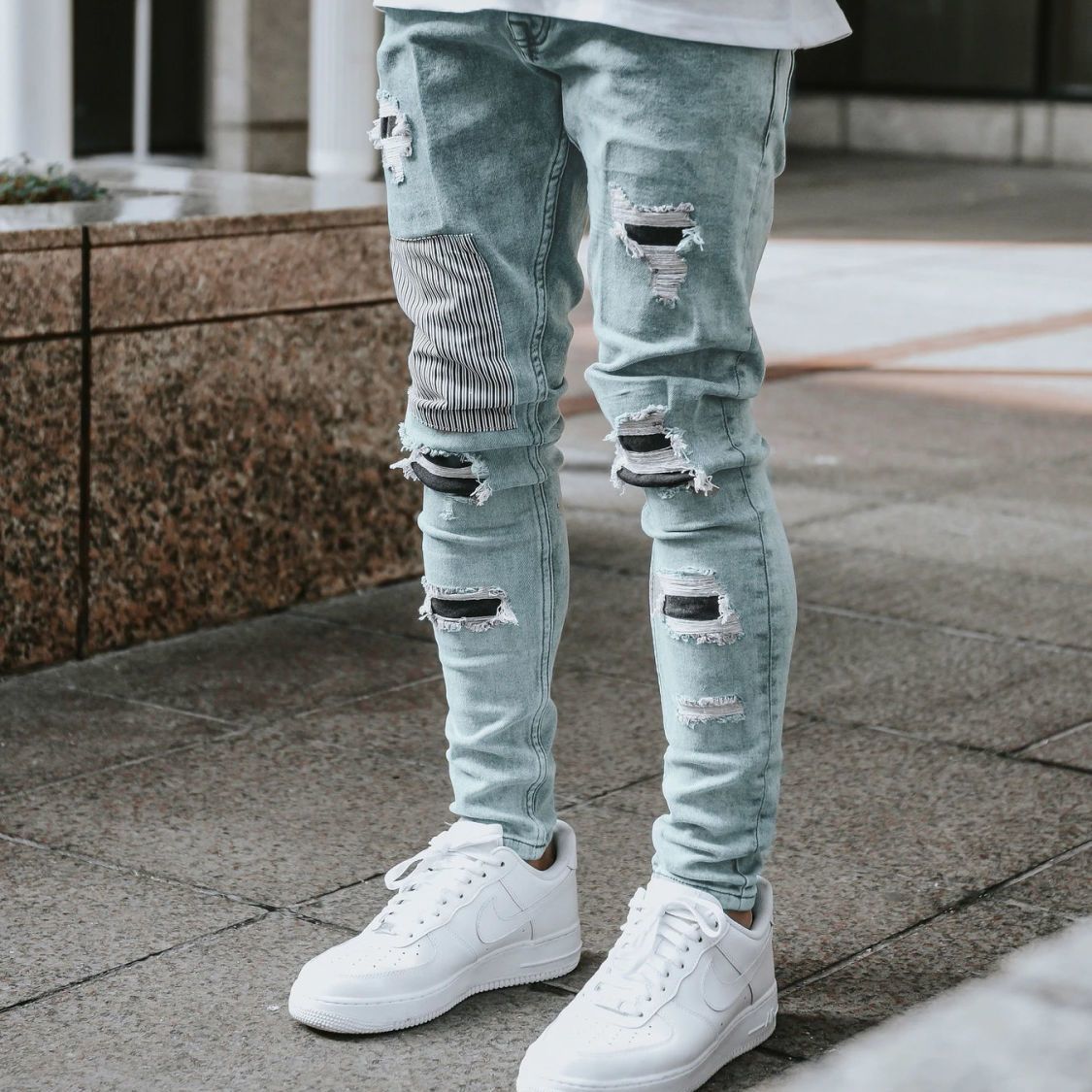 更新:79769570-94 (2pc/2件) 牛仔褲工人褲工裝褲寬鬆褲休閒褲類別 jeans pants overall #pdc 711425