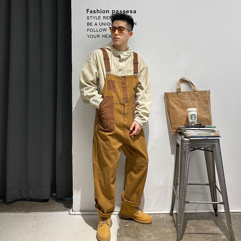 更新:79769570-94 (2pc/2件) 牛仔褲工人褲工裝褲寬鬆褲休閒褲類別 jeans pants overall #pdc 711425