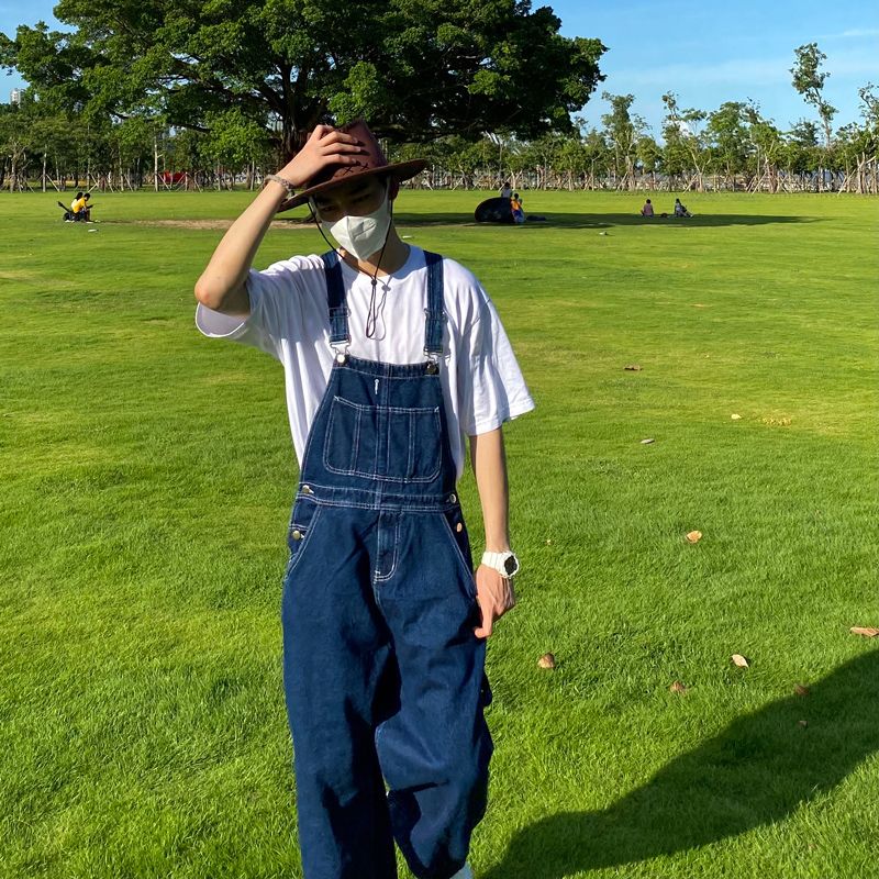 更新:79769570-94 (2pc/2件) 牛仔褲工人褲工裝褲寬鬆褲休閒褲類別 jeans pants overall #pdc 711425