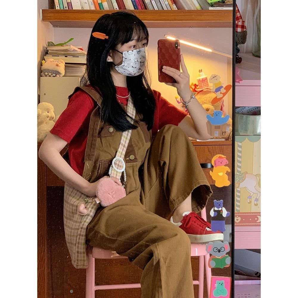 更新:79769570-94 (2pc/2件) 牛仔褲工人褲工裝褲寬鬆褲休閒褲類別 jeans pants overall #pdc 711425