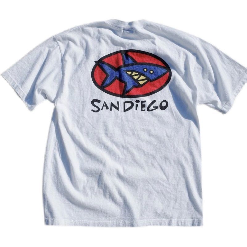 更新:79769569-99 (2pc/2件) 成人鯊魚shark tee #PDC 930805