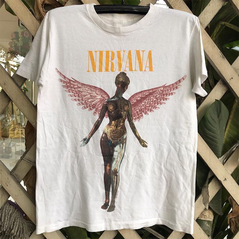更新:79769569-99 (2pc/2件) 成人nirvana tee #PDC 930805