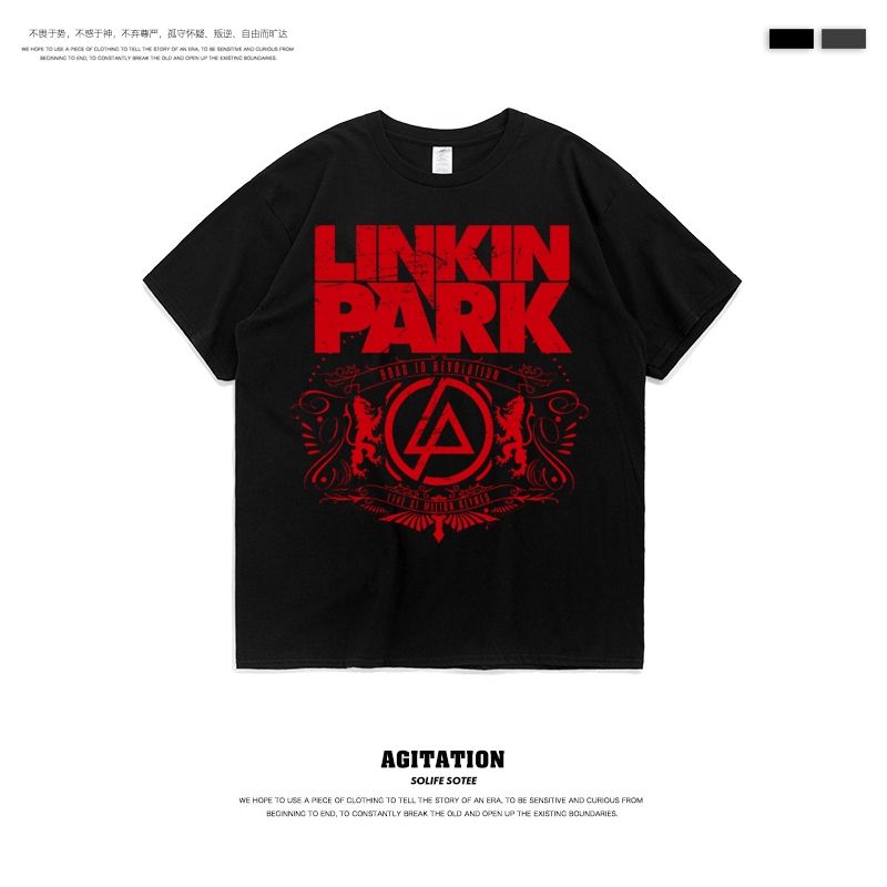 更新:79769498-99 (2pc/2件) 成人搖滾linkin park rock and roll tee #PDC 960800