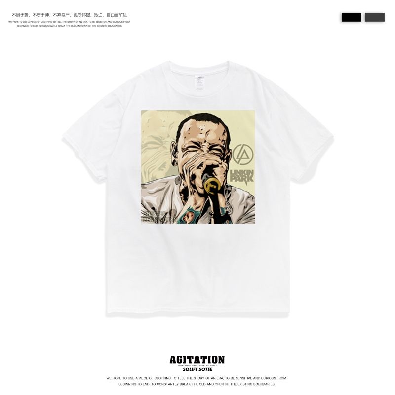 更新:79769498-99 (2pc/2件) 成人搖滾linkin park rock and roll tee #PDC 960800