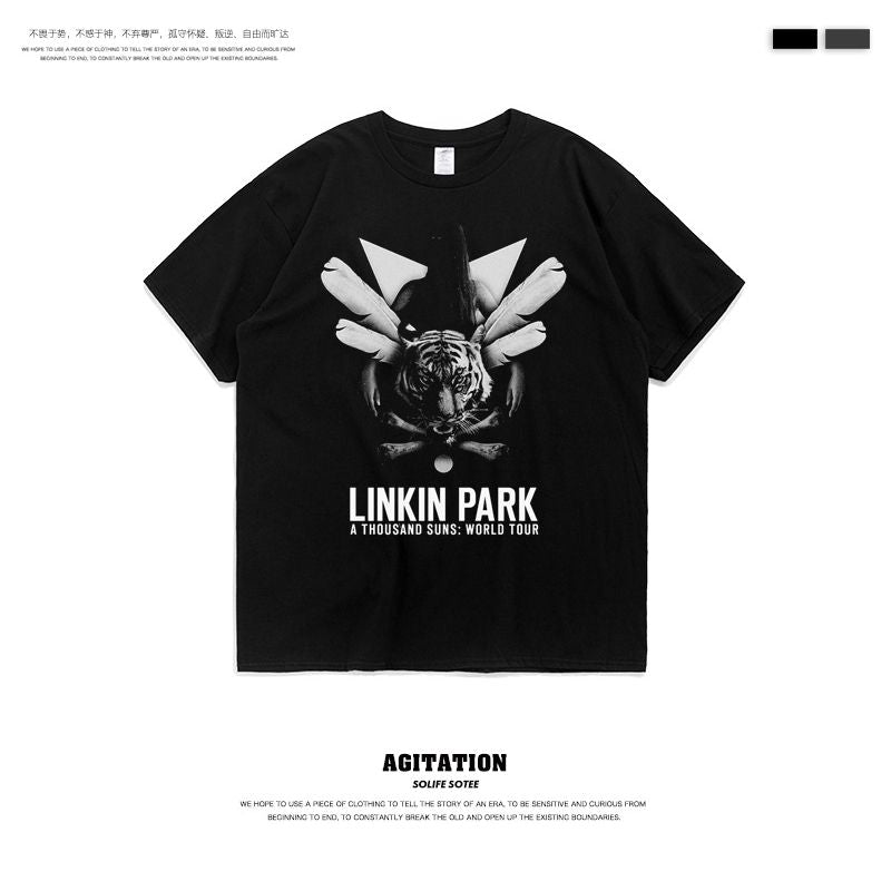 更新:79769498-99 (2pc/2件) 成人搖滾linkin park rock and roll tee #PDC 960800