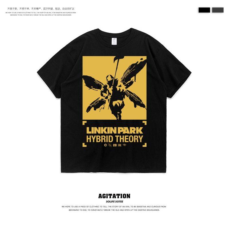 更新:79769498-99 (2pc/2件) 成人搖滾linkin park rock and roll tee #PDC 960800