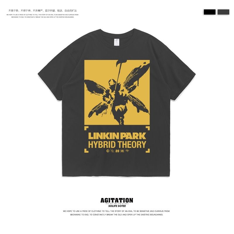 更新:79769498-99 (2pc/2件) 成人搖滾linkin park rock and roll tee #PDC 960800