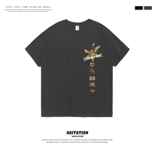 更新:79769498-99 (2pc/2件) 成人搖滾linkin park rock and roll tee #PDC 960800