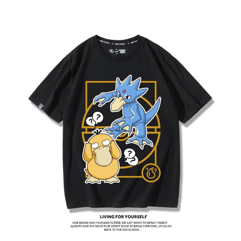 更新:79769498-99 (2pc/2件) 成人寵物小精靈比卡超pokemon tee #PDC 960800