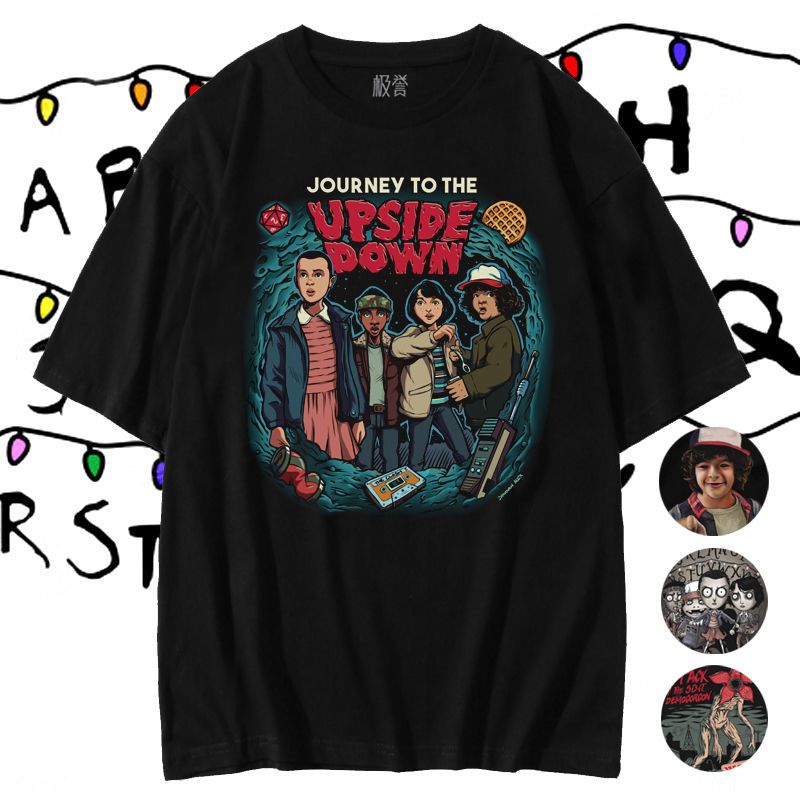 更新:79769498-99 (2pc/2件) 成人奇怪物語stranger things tee #PDC 960800