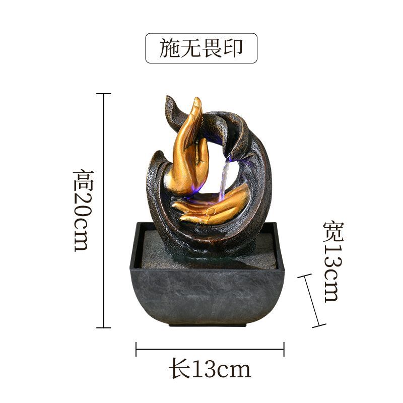 更新:79769498-96 (2pc/2個) 風水輪瀑布流水擺設 waterfall fountain #PDC 740856