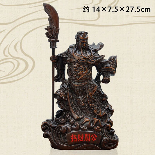 更新:79769498-94 樹脂風水擺設佛像關公 Buddha decoration #pdc 741522