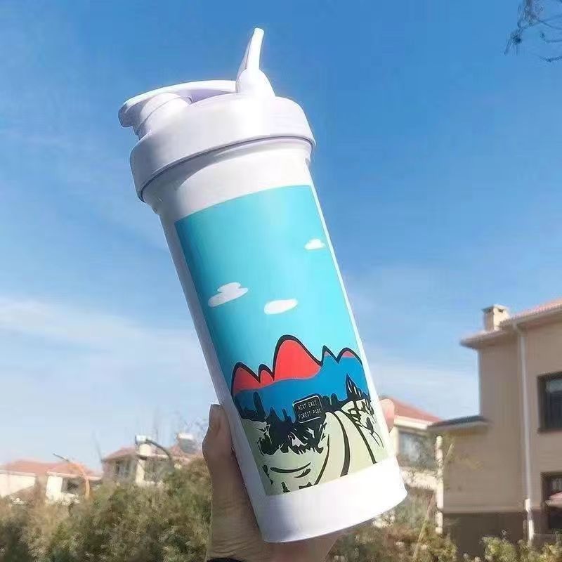 更新:79769497-98 (4個/4pc) 水壺水樽蛋白粉奶粉杯搖搖杯 Protein Shake Water Bottle #PDC 780827
